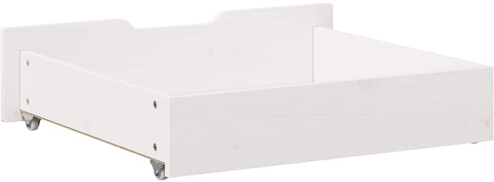 Ebern Designs Underbed Storage Drawers White 17 H x 75 L x 55 W cm