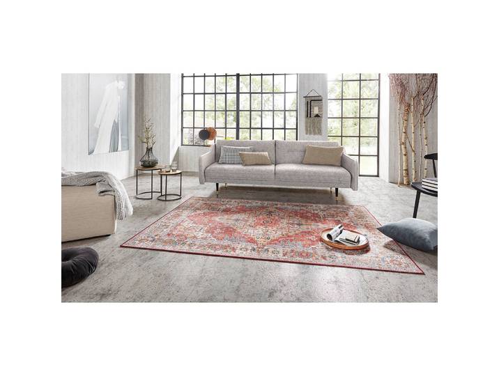 Kurzflorteppich Sylla Rot/Rot 200 x 290cm Webstoff