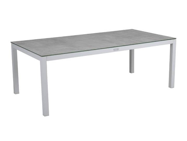 Brafab Belfort Loungetisch Aluminium/Glas