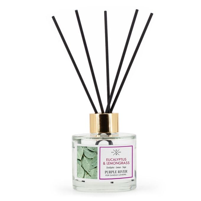 Purple River Rietdiffuser glas 100 ml
