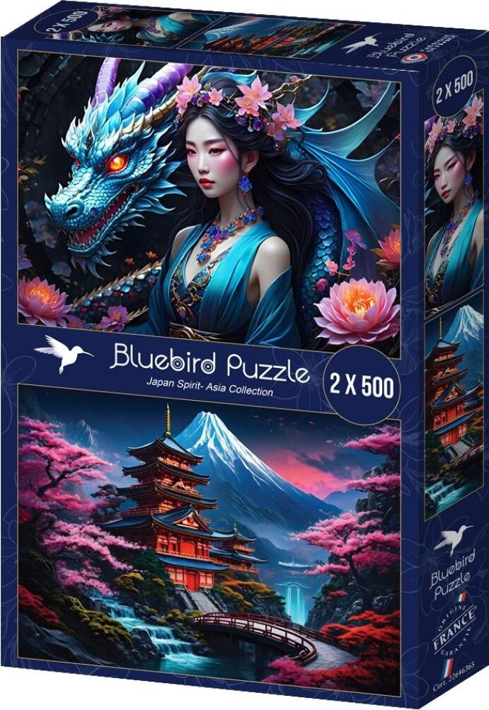 Bluebird Puzzel Spirit of Japan 2 x 500 stukjes