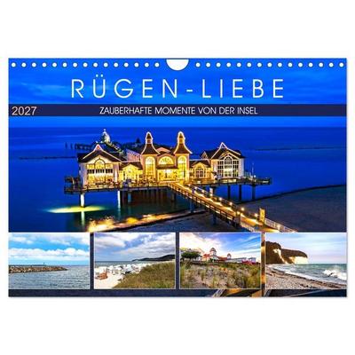 RÜGEN-LIEBE (Wandkalender 2027 DIN A4 quer), CALVENDO Monatskalender