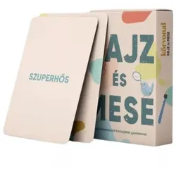 Umriss: Zeichen- und Märchenkartenspiel - auf Ungarisch