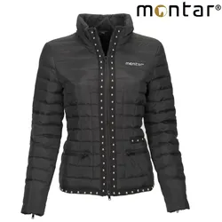 Montar Damen Jacke Spiker Jacket vers. Farben und Größen , Größe: 38, Farbe: blau