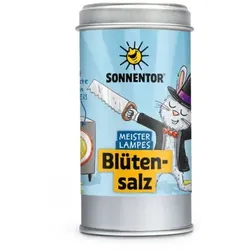 Sonnentor Meister Lampes Blütensalz Streudose bio