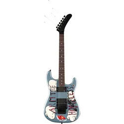 Fender Tom Morellos "Arm The Homeless" Gitarre Ice Metallic
