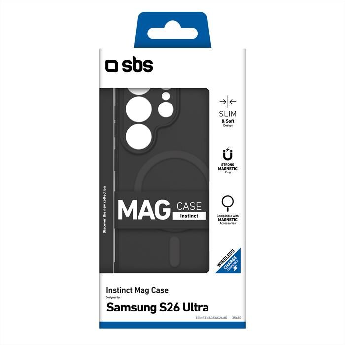 SBS Cover Instinct Mag Samsung S26 Ultra-nero