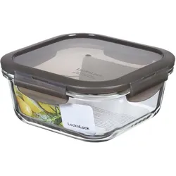 LOCK&LOCK Vorratsdose Boroseal quadratisch 0,75l - transparent