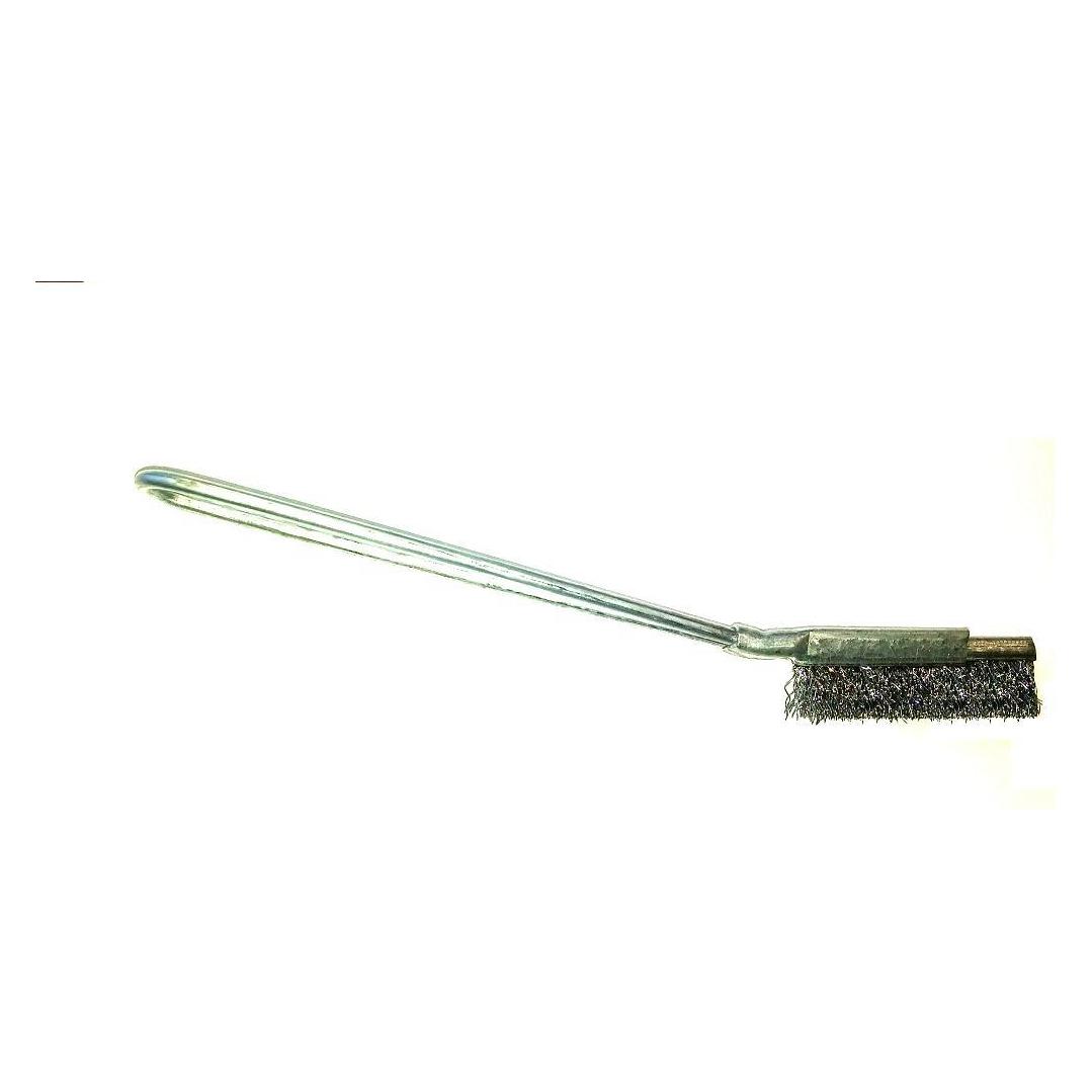 Drahtbürste im Metallrahmen, Stahldraht 210 mm (SZ R 60)