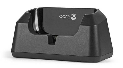 Doro Tischladestation USB-C Schwarz Innenbereich