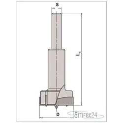 AKE ZYLINDERKOPFBOHRER HW 42mm - 10005164