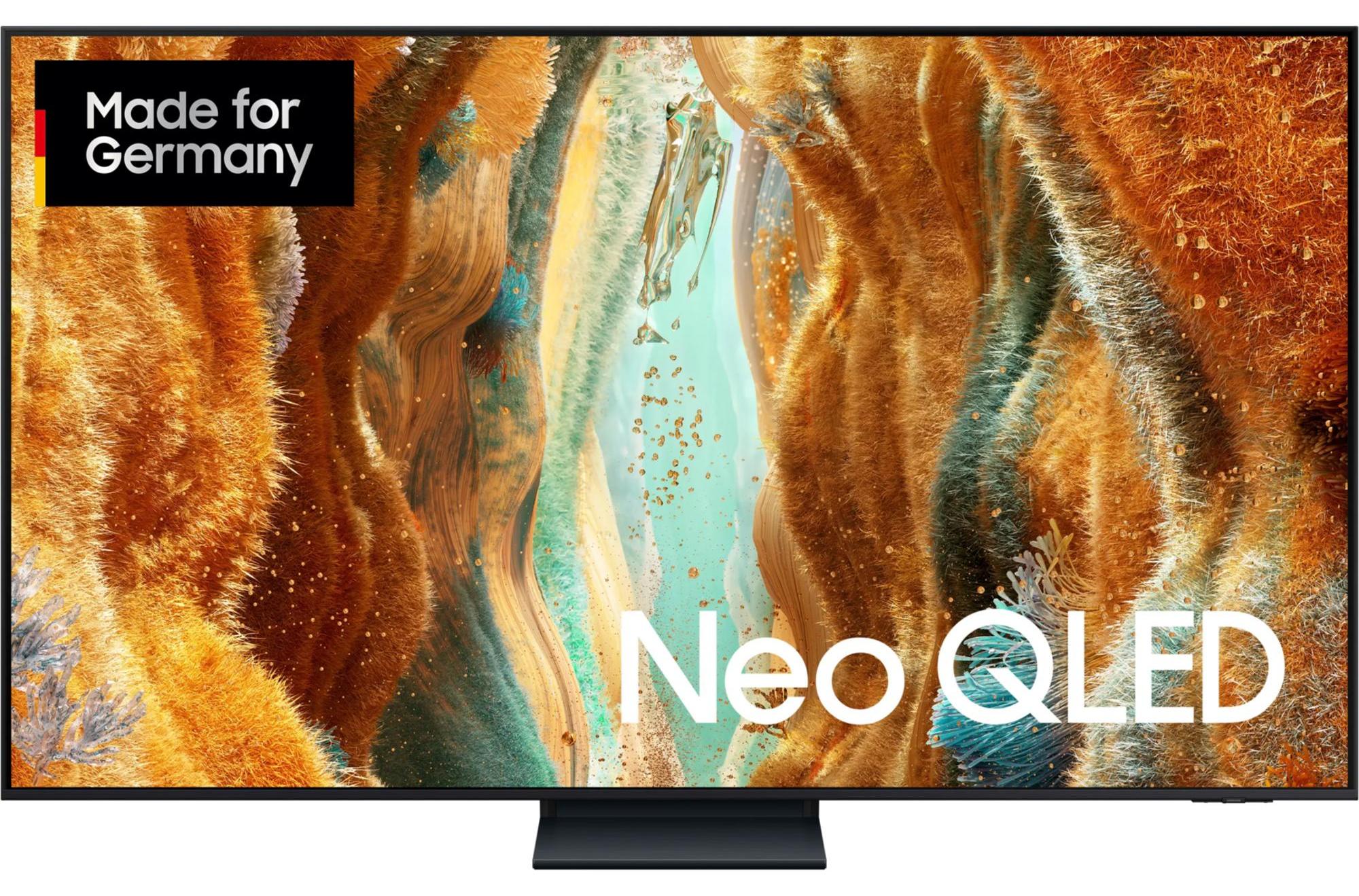Samsung 65" Neo QLED QN72F 4K Vision AI Smart TV (2025), 165,1 cm (65"), 3840 x 2160 Pixel, Neo QLED, Smart-TV, WLAN, Schwarz