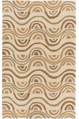 "Hand-hooked Lina Geometric Area Rug - 8' x 10' 6"""