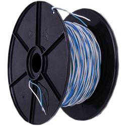 CONRAD YV 2x0,8 sw/w Schaltdraht Yv 2 x 0.8 mm² 100 m