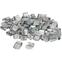 Profitool Reifengewichte Auswuchtgewichte unbeschichtet 5 Gramm Stahlfelge 100 S...