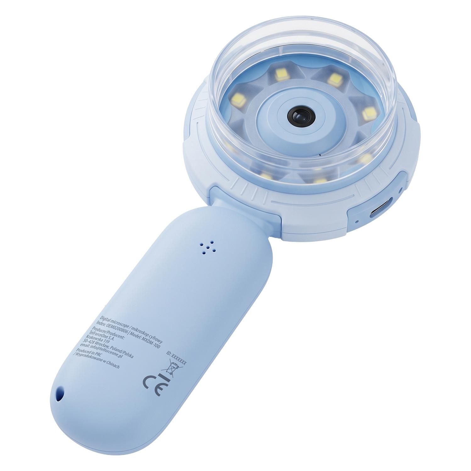 Maxlife Digitalmikroskop MXDM-100 blau (76182888)