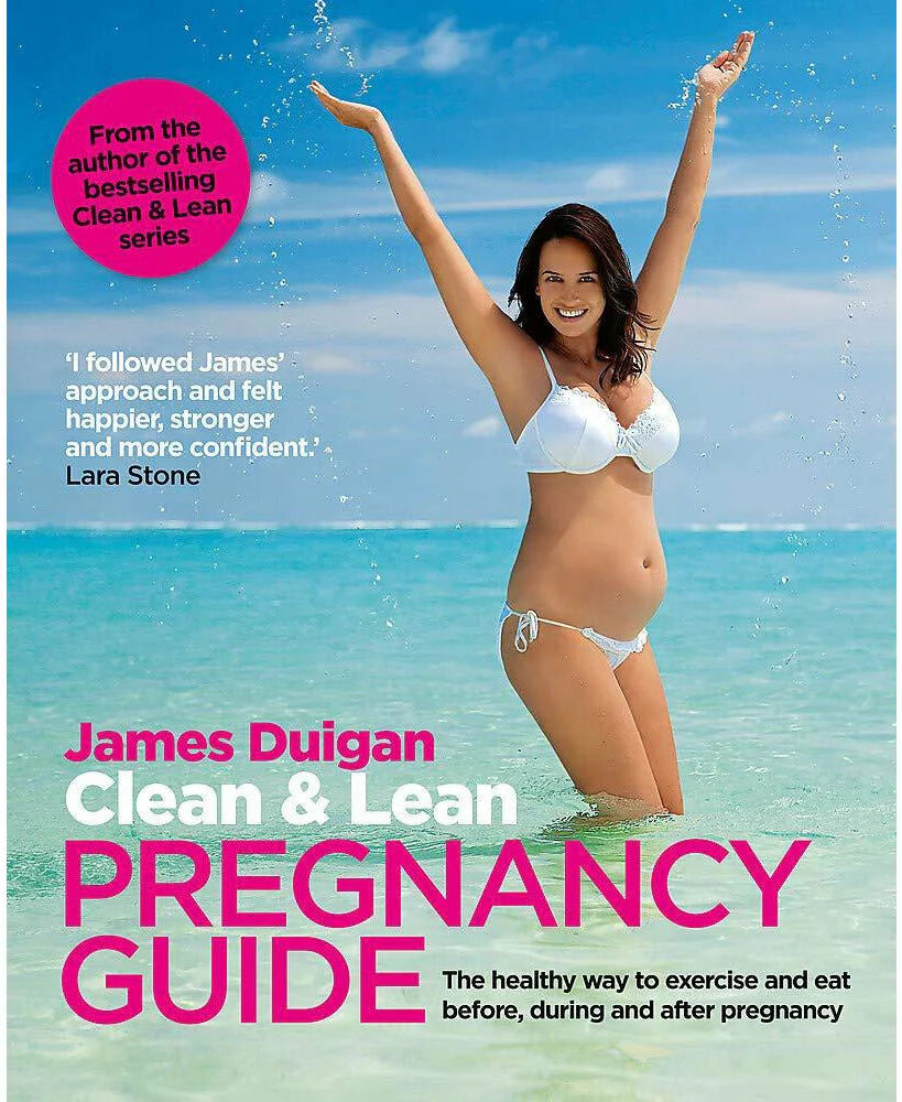 Kyle Books Clean & Lean Pregnancy Guide by James Duigan - Paperback Wellness Book - Fertility, Pregnancy & Post-Natal Exercise & Nutrition Guide