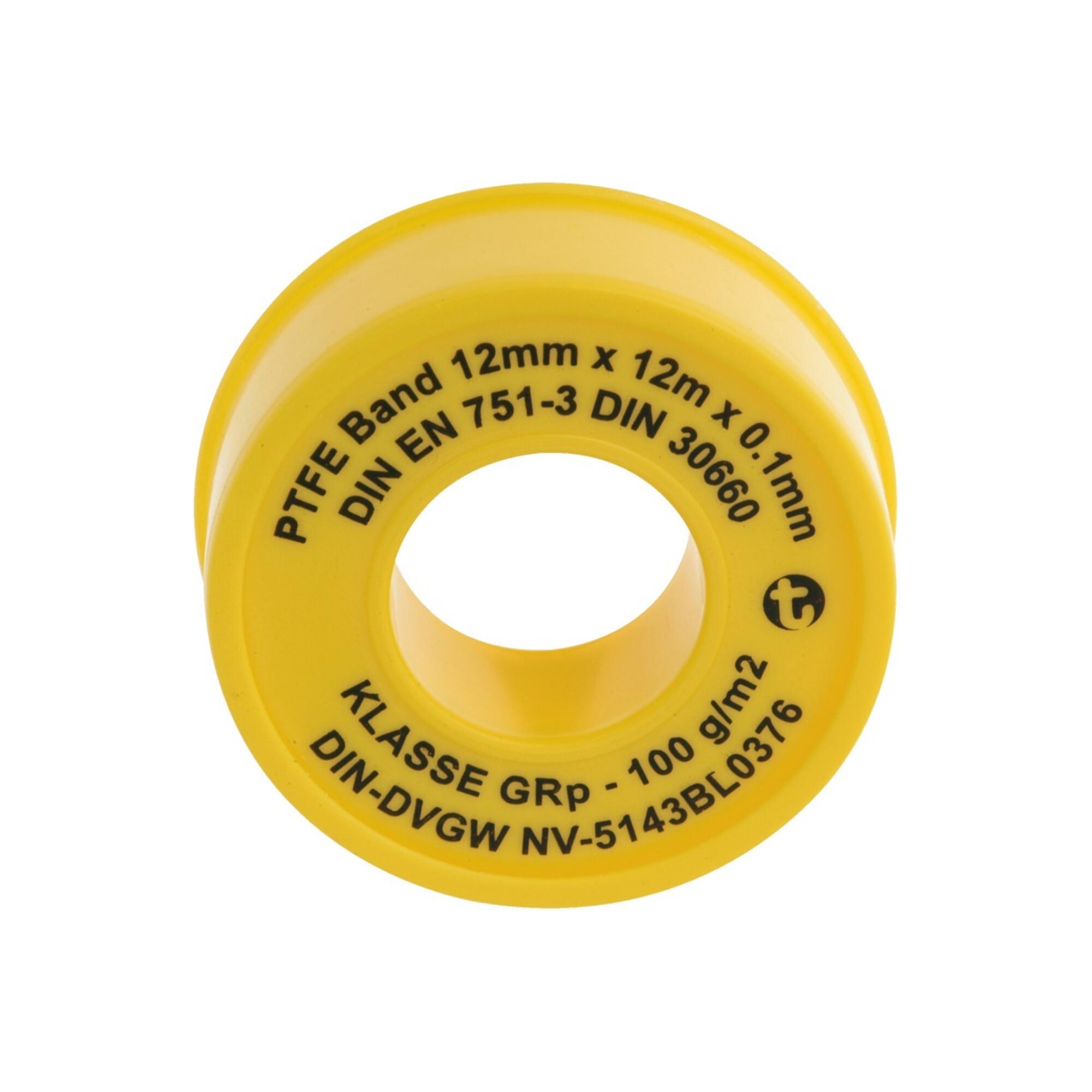 PTFE Dichtband GRp L12m B12mm D0,1mm 100g/m² Rl.GEKA (04.5000.9)