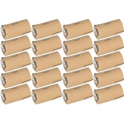 20x Panasonic Akku Sub-C 1,2V 3000mAh PBK300SCEY1 PP NiMH Z-Lötfahne