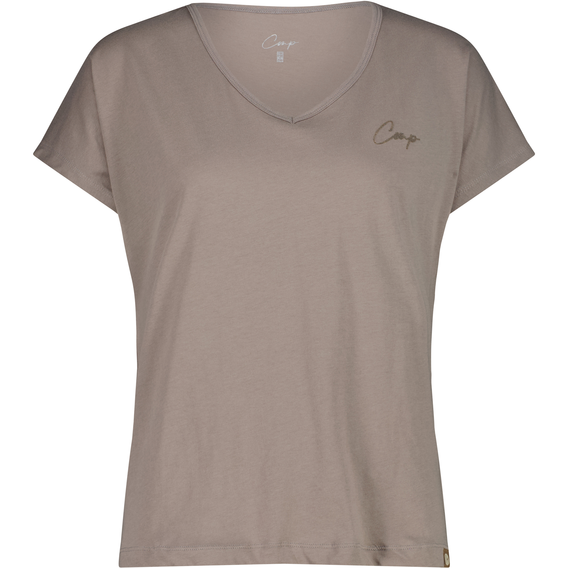 CMP Damen T-Shirts grau Größe M Lifestyle Hautfreundlich