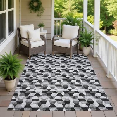 Addison Rugs Machine Washable Indoor/ Outdoor Contemporary Walden Chantille Rug