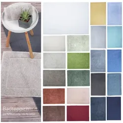 framsohn Badvorleger (Farbe: Silber / Größe: Badvorleger 50 x 70 cm)