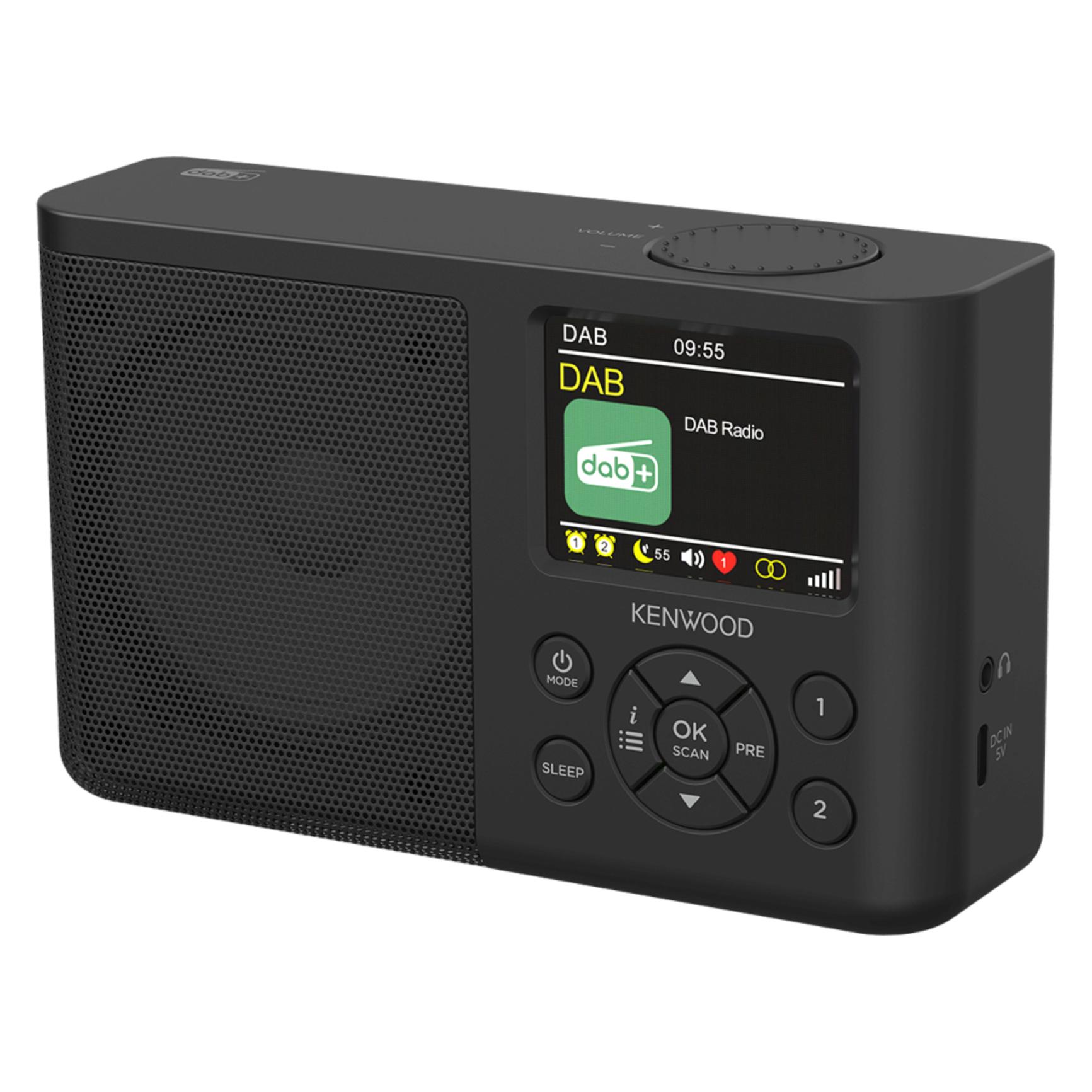 Kenwood CR-M33DAB (DAB+, FM, Bluetooth) (CR-M33DABBK)
