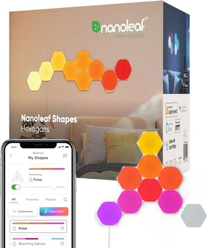 Nanoleaf Shapes Hexagons Starter Kit 9 Panels