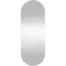 vidaXL Wandspiegel 15x40 cm Glas Oval