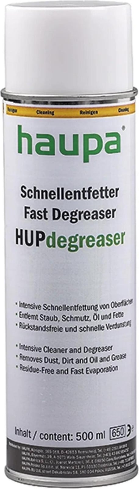 HAUPA Snelontvetter HUP-ontvetter spuitbus 500 ml