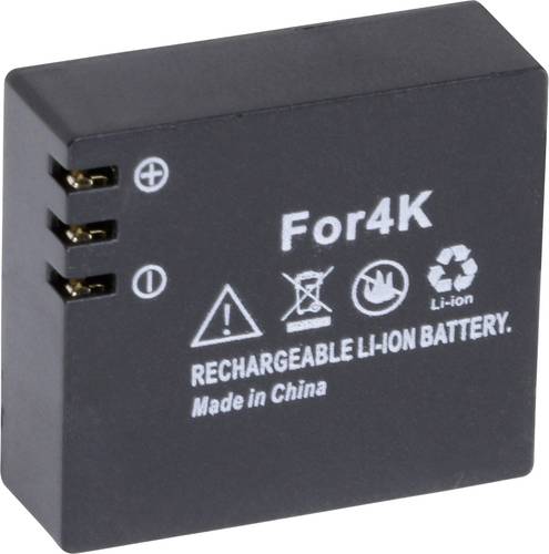 GoXtreme Vision 1050 Kamera-Akku ersetzt Original-Akku (Kamera) Vision 1050 3.7V 1050 mAh