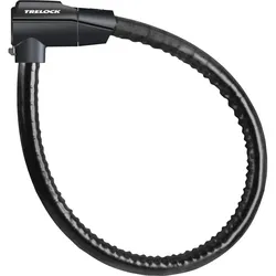Panzerkabelschloss Trelock PK 460 Länge 100cm, Ø22mm, sw, m. Halter ZK 432