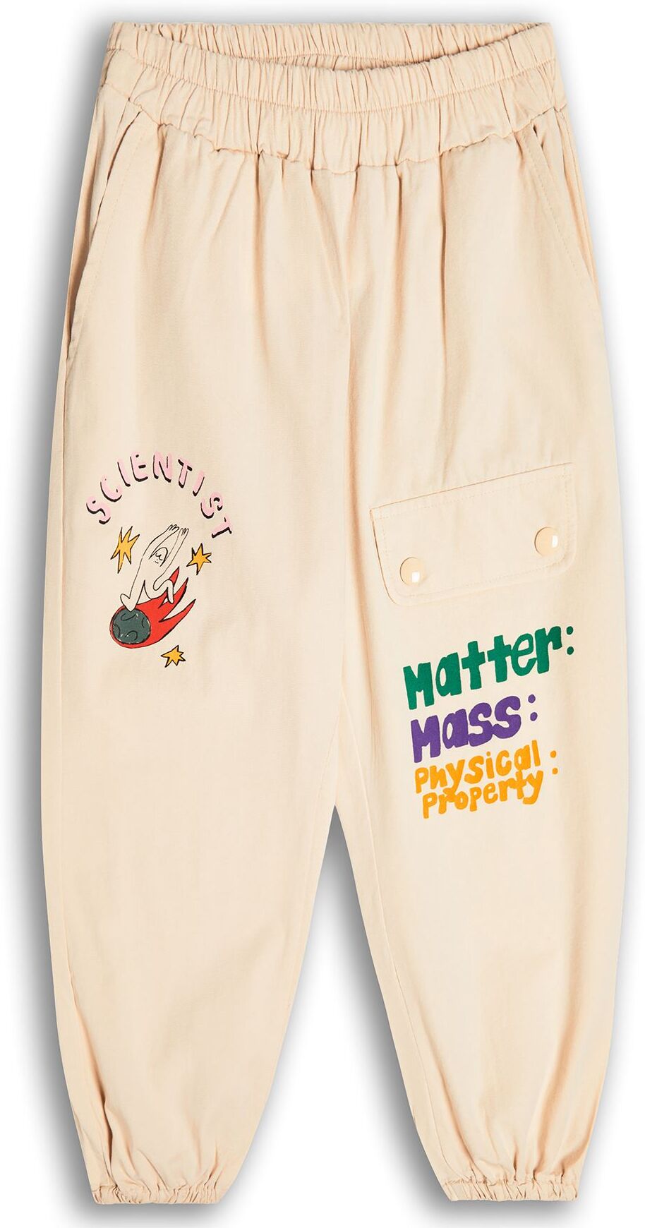Jelly Mallow Pantalones Chica Beige 8 Chica