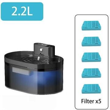 Uplifted Finds Ultra Quiet Wireless Motion Sensing Water Fountain fountain filter