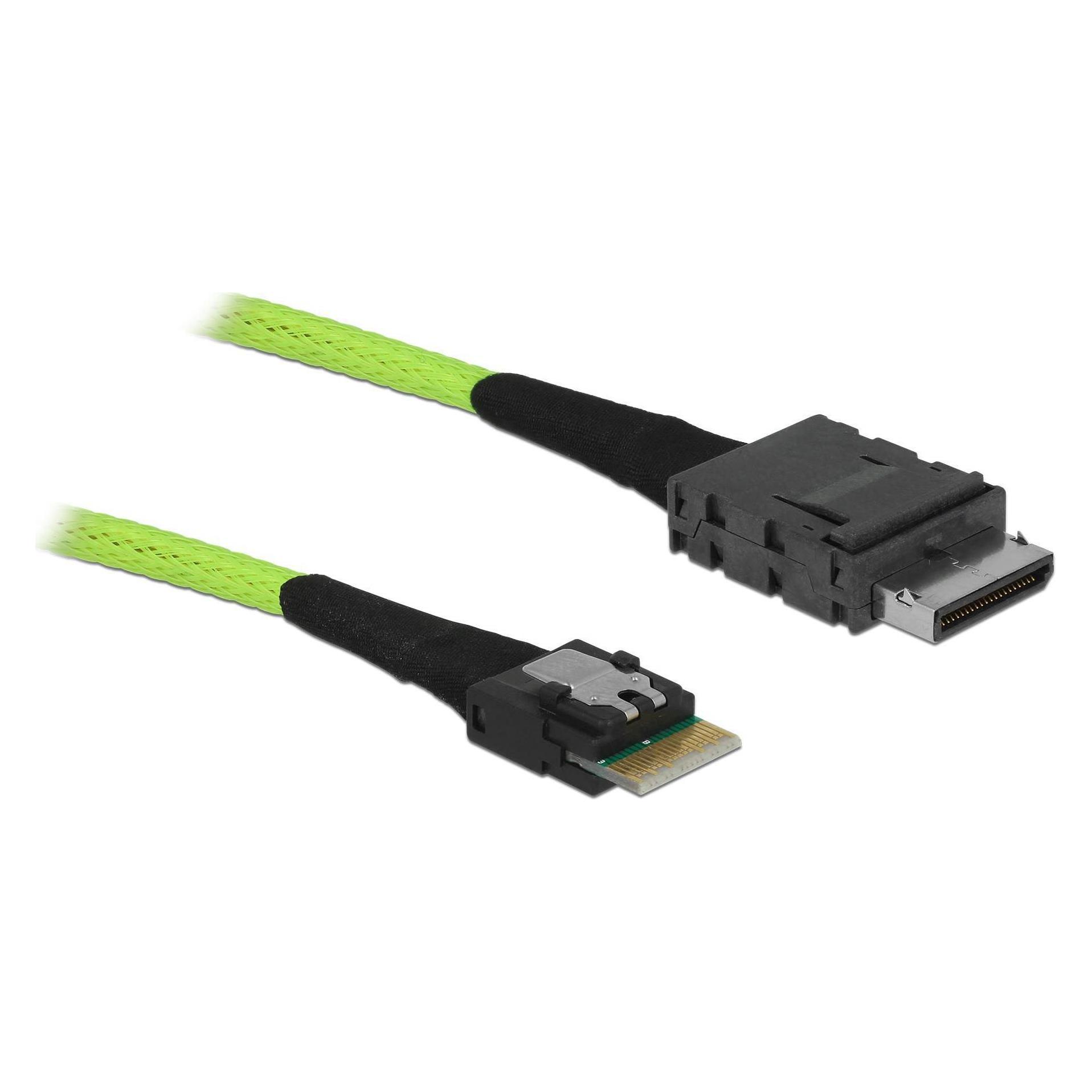 Delock Kabel OCuLink SFF-8611 zu SFF-8654 (50 cm, Mini-SAS) (85801)