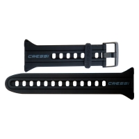 Cressi - Silikonarmband für Cartesio, Neon, Goa, Nepto - Farbe: Black/Grey