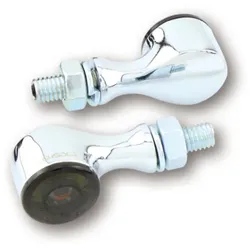 HIGHSIDER pro LED Blinker Apollo Classic Indicator Chrome 3 in1 [Paar]
