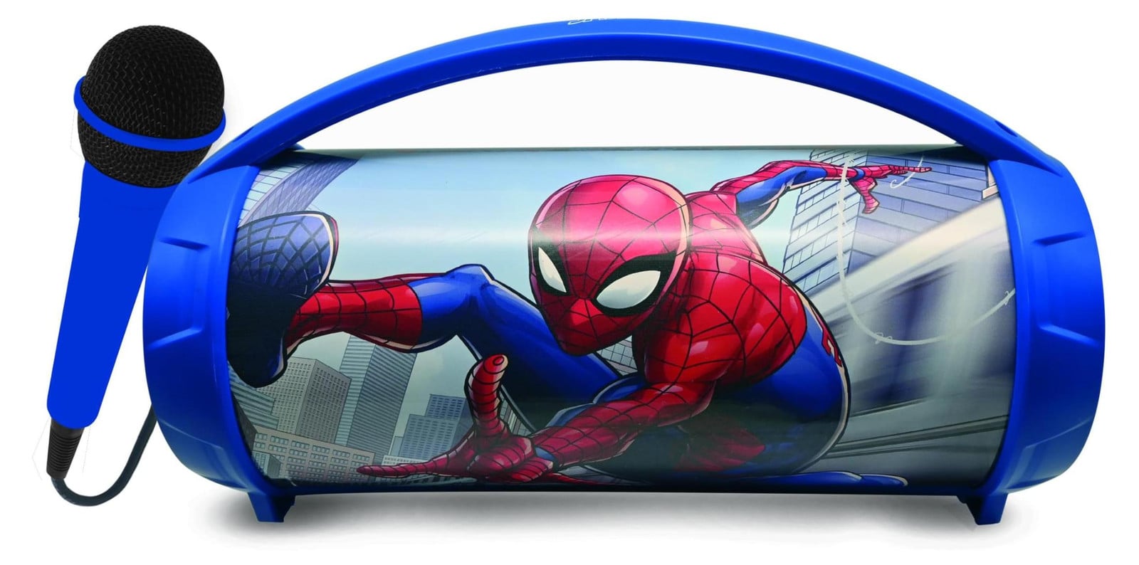 Lexibook Spider-Man karaoke-luidspreker blauw BTP585SPZLXB