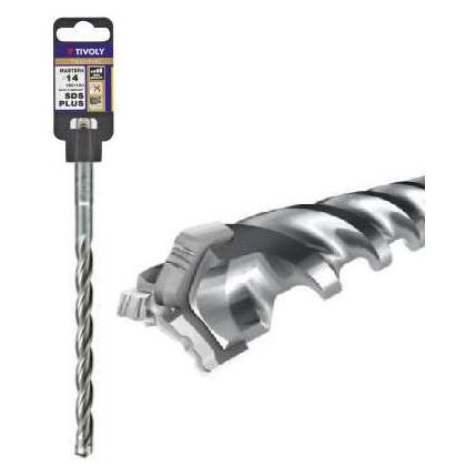 Tivoly SDS + drill for reinforced concrete Technic Master 3 Heavy Duty | Ø10 * 110 * 50mm (10 Millimeter) (21040356)