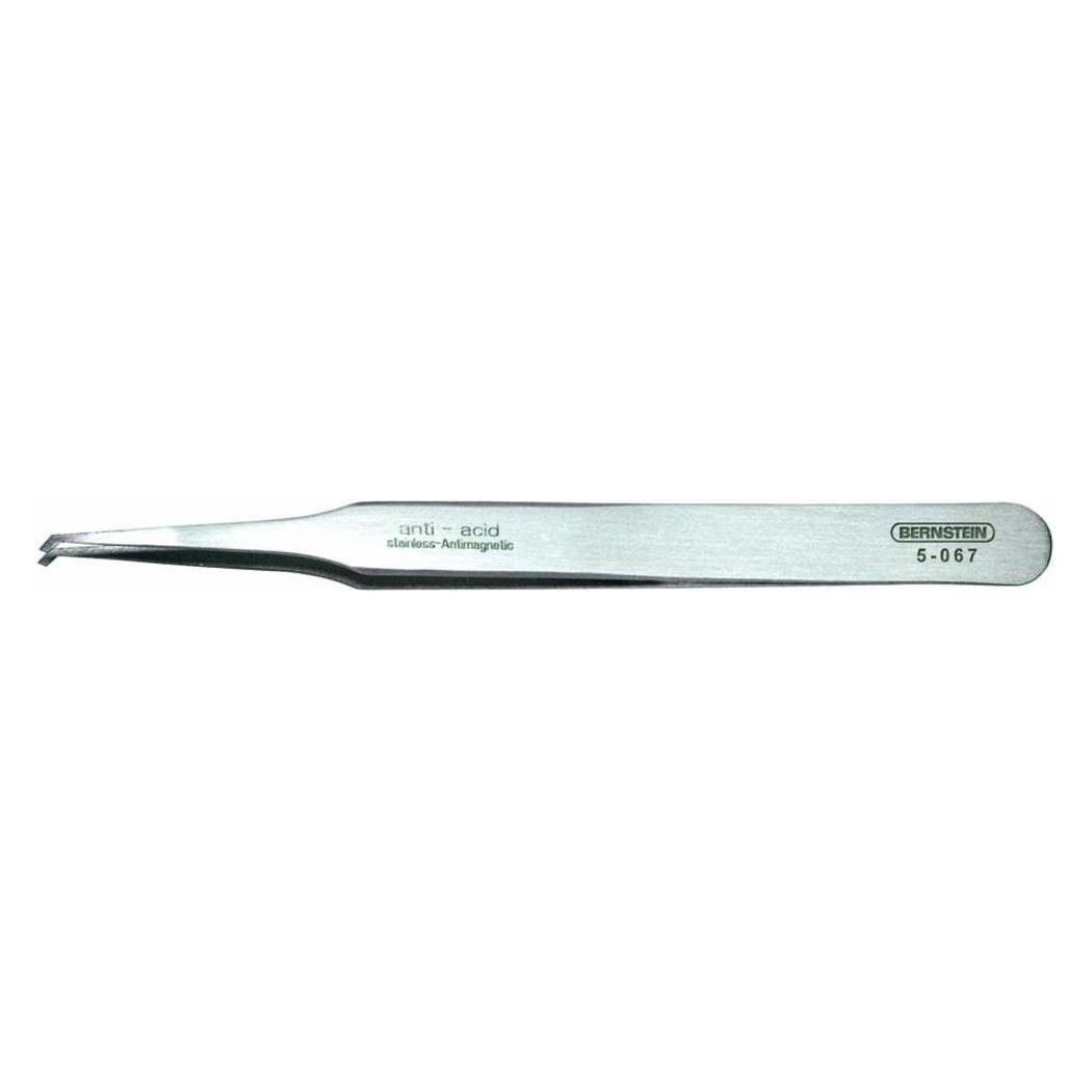 Bernstein SMD-Pinzette 12 SA Flach, gebo (5-067)