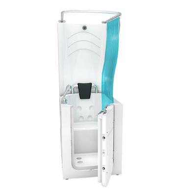 AcquaVapore Senioren Dusche Sitzbadewanne Sitzwanne Badewanne mit Tür S10D