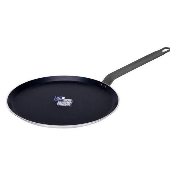 Yato Profi Crepe Pfanne Ø300mm in Gastro-Qualität Aluminium Teflon Beschichtung Crepepfanne (Aluminium) (YG-00153)