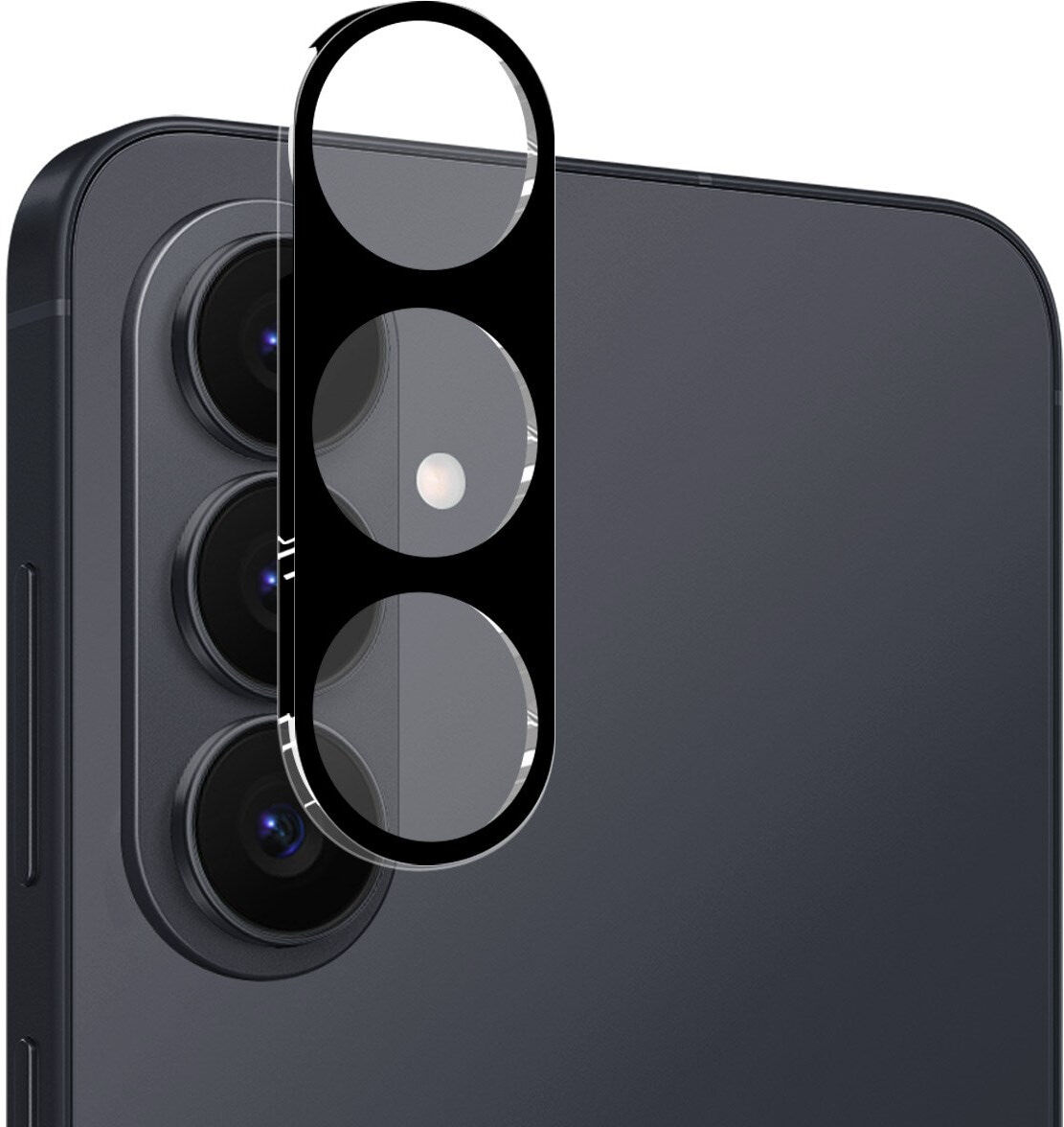 ENKAY Samsung Galaxy S26+ (Plus) Hærdet Kameralinsesglas - Sort