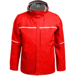 QUALITEX HIGH QUALITY WORKWEAR Hardshelljacke RESIST rot Herren: M