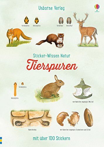Alfred Leutscher - Sticker-Wissen Natur: Tierspuren - Preis vom 30.09.2026 22:30:23 h