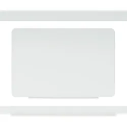 Bi-Office magnetische Memo Board Glastafel  120 x 90 cm
