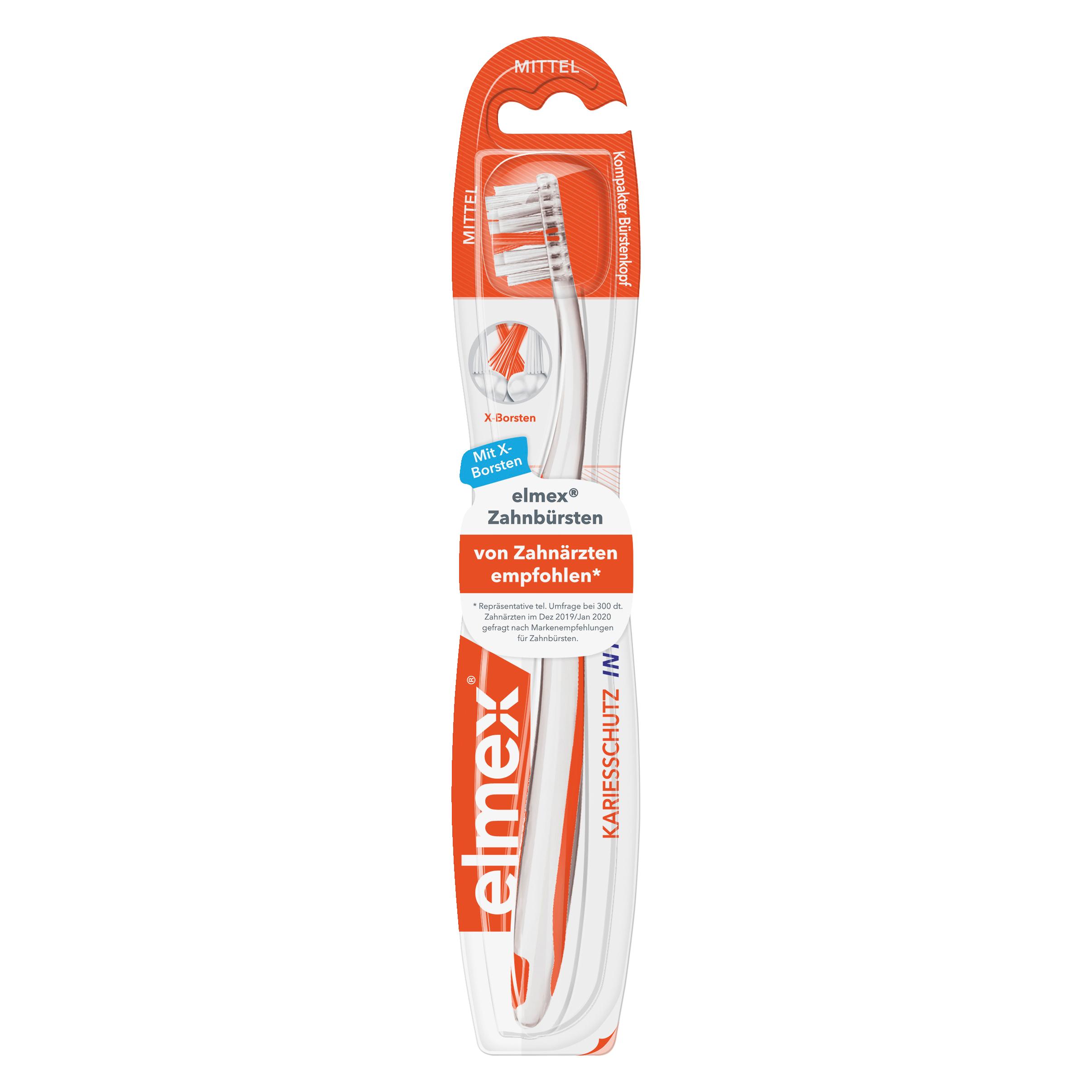 Elmex Anti Karies Med. Kurzkop Zahnbürste (1x) (00813312)