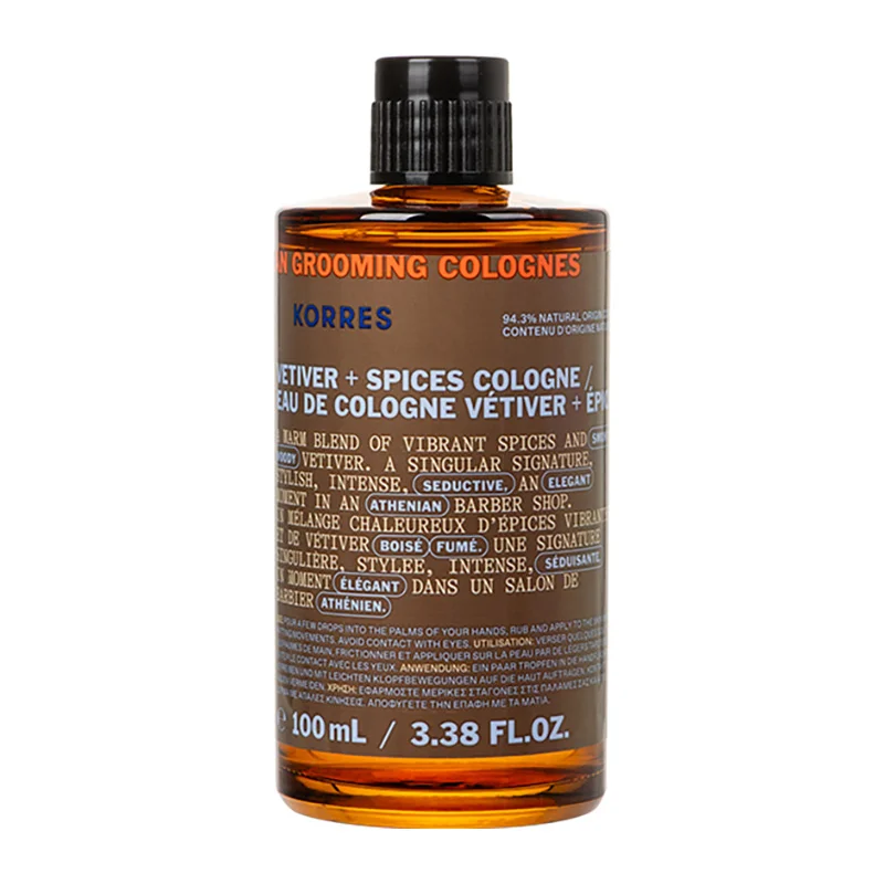 KORRES Eau de Cologne Vetiver und würzige Noten, 100ml 21013234