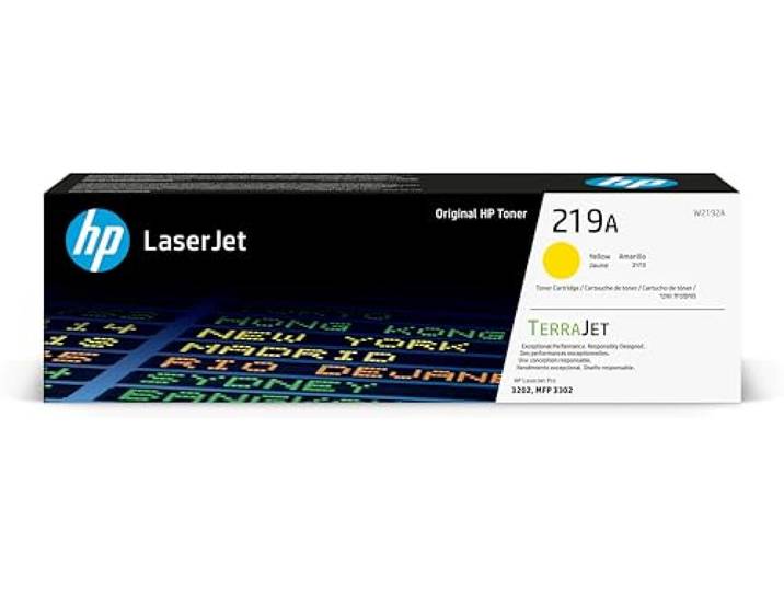 HP Toner Jaune LaserJet Authentique 219A