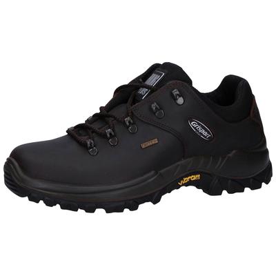 Outdoorschuh GRISPORT "Gritex_TOD", Herren, Gr. 47, braun, Leder, Schuhe Outdoorschuh, aus Leder, in Weite F